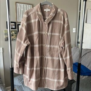Madewell Plaid Shirt Jacket